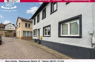 Haus kaufen in 55286 Wörrstadt, Außergewöhnliches 1-2 Familienhaus mit uneinsehbarem Innenhof und Scheune