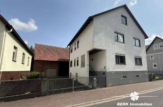 Einfamilienhaus kaufen in 63755 Alzenau, BERK Immobilien - Charmantes Einfamilienhaus mit zwei Wohneinheiten und großzügiger Scheune + Garage