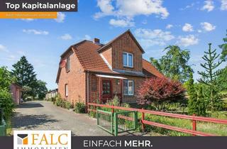 Anlageobjekt in 19230 Hagenow, +++ Kapitalanlage: Zweifamilienhaus, zusätzliche Gewerbeinheit und großzügige Stellplätze +++