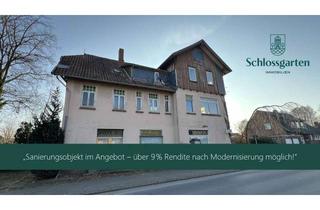 Anlageobjekt in 29303 Bergen, Sanierungsobjekt mit Potenzial: 9 Wohneinheiten, Rendite-Chance & starker Mietmarkt in Bergen-Sülze