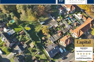 Grundstück zu kaufen in 46238 Welheim, Grünes Gartengrundstück mit erneuerungswürdigem Garagenhof