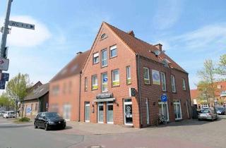 Gewerbeimmobilie kaufen in 48477 Hörstel, Provisionsfrei! Anlageobjekt mit 2 Gewerbeeinheiten + 1 Wohnung zu verkaufen (rechte Haushälfte)