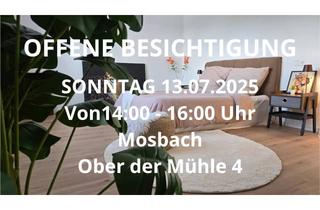 Penthouse kaufen in Ober Der Mühle, 74821 Mosbach, EINLADUNG ZUR OFFENEN BESICHTIGUNG! Terrassentraum mit Penthousefeeling 3,5 Zimmer Wohnung