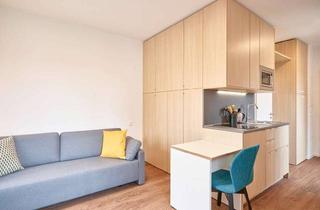 Wohnung mieten in Lehrter Straße 24b, 10557 Tiergarten (Tiergarten), Möblierte 1-Zimmer-Wohnung in Berlin-Mitte