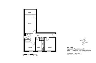 Wohnung mieten in Rossinistr. 41, 85057 Nordwest, Renovierte 2,5 Zimmerwohnung mit Balkon
