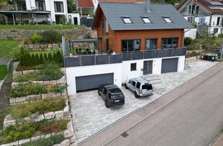 Haus kaufen in 71579 Spiegelberg, Traumhaftes Massivholzhaus mit Weitblick ins Grüne – Familienidyll auf höchstem Niveau