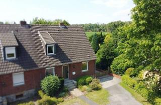 Doppelhaushälfte kaufen in 48477 Hörstel, Hörstel - Natur und Komfort vereint: Idyllische Doppelhaushälfte mit weitläufigem Grundstück in Hörstel!
