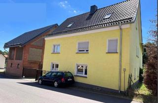 Einfamilienhaus kaufen in 99837 Dankmarshausen, Werra-Suhl-Tal - Provisionsfrei Einfamilienhaus mit Anliegerwohnung + Scheune