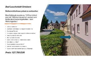 Reihenhaus kaufen in 06246 Bad Lauchstädt, Bad Lauchstädt - Kleines Reihenhaus im Ortkern von Bad Lauchstädt, Vk. von Privat