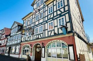 Mehrfamilienhaus kaufen in 36199 Rotenburg, Rotenburg an der Fulda - Geschäftshaus mit Restaurant und vier Wohnungen zu verkaufen - Pr