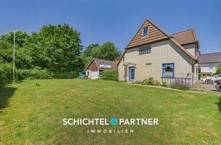 Doppelhaushälfte kaufen in 28357 Bremen, Lehesterdeich | Renovierungsbedürftige Doppelhaushälfte mit großem Garten