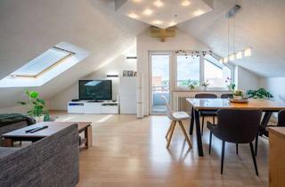 Wohnung kaufen in 72116 Mössingen, Attraktive Dachgeschosswohnung mit 2 Balkonen, modernem Komfort und ruhiger Lage