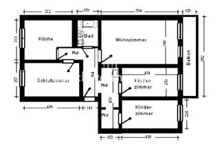 Wohnung mieten in Merseburger Straße 23, 12689 Marzahn, Tauschwohnung: Biete eine 4 Raum Wohnung zum tausch einer 5 Raum Wohnung
