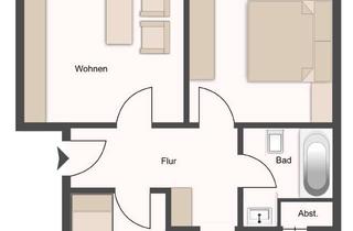 Wohnung mieten in 48291 Telgte, Telgte: Helle 3-Zimmer-Wohnung mit attraktivem SW-Balkon