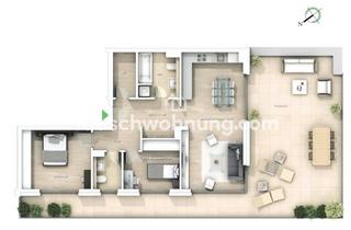 Wohnung mieten in Tauschwohnungstraße, 10999 Kreuzberg, Tauschwohnung: 3-Zimmer Neubau Dachgeschoss in gruenen Hinterhof