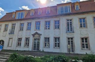 Wohnung mieten in 06179 Teutschenthal, Stilvolle 3-Raumwohnung im sanierten Gutshaus mit herrlichem Grünblick – Wohnen mit Geschichte!