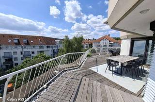 Penthouse mieten in Eberhardtstraße 42, 89073 Oststadt, Luxus-Penthouse mit 110 m² Dachterrasse & Münsterblick – Leben über den Dächern von Ulm