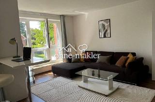 Wohnung mieten in 22869 Schenefeld, Modernes, voll möbliertes Apartment mit Balkon & Tiefgarage - direkt an der Hamburger Stadtgrenze