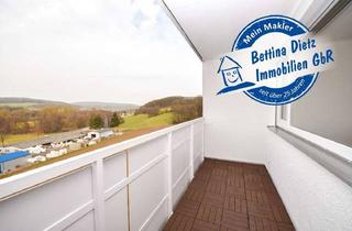 Wohnung mieten in 64732 Bad König, DIETZ: Modernisierte 2-Zimmer-Wohnung im 7. Obergeschoss mit Balkon in Bad-König! Neue Einbauküche,