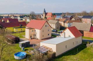 Einfamilienhaus kaufen in 06917 Jessen, Flexibel nutzbares Wohnduett! Zweifamilienhaus + Einfamilienhaus mit viel Potenzial in Grabo