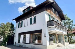 Haus kaufen in 83661 Lenggries, attraktives Wohn- und Geschäftshaus im Zentrum von Lenggries, Obj. T/0568