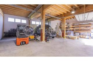 Gewerbeimmobilie kaufen in 72793 Pfullingen, All-in-One: Arbeiten, Wohnen & Wachsen • Zwei Lagerhallen mit gehobener Betriebswohnung