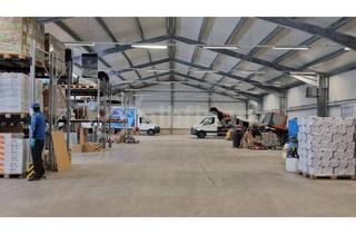 Gewerbeimmobilie kaufen in 72793 Pfullingen, Moderne Lagerhalle mit Top-Ausstattung • nur im Paket mit angrenzendem Gewerbeobjekt!