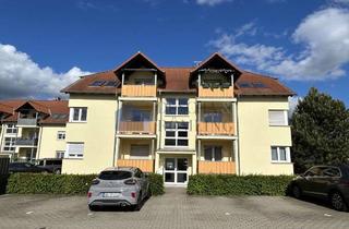 Immobilie mieten in 06766 Bitterfeld-Wolfen, Möblierte Einraumwohnung mit Balkon - Erstbezug nach Sanierung