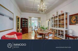 Wohnung kaufen in Straße 70, 10629 Berlin, Berlin - ??? Stilvoller Altbau am Kudamm - 5 Zi. Whg. mit imposanten Stuck, Erker, Fischgrätparkett & Balkon