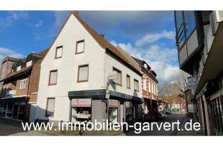 Reihenhaus kaufen in 46325 Borken, Borken - Zentral! Wohn- und Geschäftshaus mit zweigeschossiger Wohnung, Terrasse und 2 Ladenlokalen in Borken