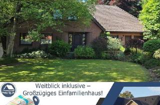 Einfamilienhaus kaufen in Neulandenweg 20, 26670 Uplengen, Uplengen - Weitblick inklusive - Großzügiges Einfamilienhaus mit Kamin, Wohnküche und Balkon in Hollen!