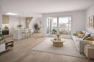 Wohnung kaufen in 74177 Bad Friedrichshall, SONNENVERWÖHNT & STILVOLL – IHR NEUES ZUHAUSE IM DACHGESCHOSS