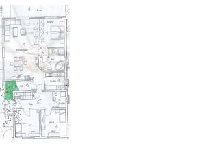 Wohnung mieten in Philippsburger Straße 51, 76661 Philippsburg, großzügige 4-Zimmer-Erdgeschosswohnung mit Terasse, Einbauküche und Garten in Philippsburg