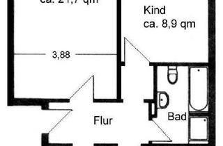 Wohnung mieten in Harksheider Weg 87b + a, 25451 Quickborn, 3-Zimmer-Dachgeschosswohnung mit EBK in Quickborn