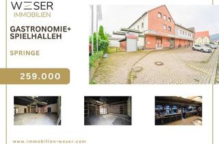 Gewerbeimmobilie kaufen in 31832 Springe, Attraktive Spielothek mit 12er Konzession + Repräsentative Gastronomie in bester Lage in Springe!