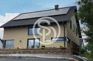Einfamilienhaus kaufen in 95111 Rehau, Modernes Wohnen für die ganze Familie: Bezugsfertiges Neubau-Einfamilienhaus mit hochwertiger Ausstattung - Luxusküche, PV-Anlage & Wärmepumpe - Effizienzhaus 40