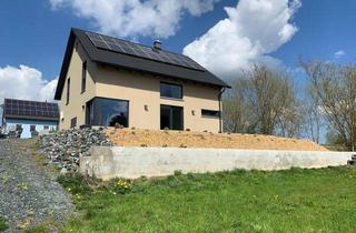 Einfamilienhaus kaufen in 95111 Rehau, Bezugsfertiges EFH, Top-Ausstattung - Luxusküche, PV-Anlage & Wärmepumpe, Batteriespeicher, Effizienzhaus 40 Plus