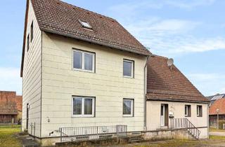 Haus kaufen in 91625 Schnelldorf, Großzügiges Zweifamilienhaus mit Stall & Scheune