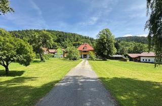 Haus kaufen in 94366 Perasdorf, Nh. St. Englmar: Herrenhaus zum Renovieren m. 3.000 m2 Grund + Gartenhaus-idyllische Waldrandlage!