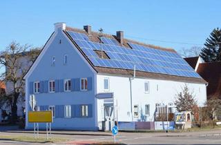 Haus kaufen in 89365 Röfingen, Renditestarke Monteur-Unterkunft mit PV-Anlage und Stadel