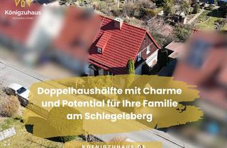Doppelhaushälfte kaufen in 07749 Wenigenjena, Doppelhaushälfte mit Charme und Potential für Ihre Familie am Schlegelsberg