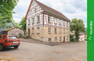 Haus kaufen in 74542 Braunsbach, +++Platz für die ganze Familie in Traumhaus mit schönem Garten & Keller - 4,2 % Rendite möglich+++