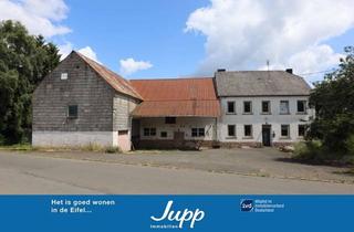 Bauernhaus kaufen in 54597 Feuerscheid, Ehemaliges Eifler Bauernhaus mit arrondiertem Land von 34 ha Größe und Nebengebäuden, Feuerscheid