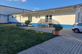 Gewerbeimmobilie mieten in 64347 Griesheim, Außergewöhnliche Gewerbeimmobilie (640 qm auf 2 Etagen) mit vielen Parkplätzen in Griesheim zu vermi