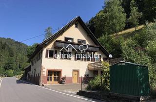 Haus kaufen in 77776 Bad Rippoldsau-Schapbach, Zweifamilienhaus renoviert/saniert-1,73 ha Grund, Alleinlage, PV-Anlage, Quelle, am Wildbach