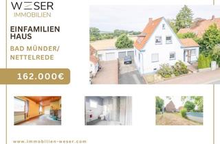 Einfamilienhaus kaufen in 31848 Bad Münder, Familienidyll mit Potenzial – charmantes Einfamilienhaus in ruhiger Lage von Bad Münder-Nettelrede