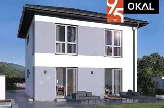 Villa kaufen in 64653 Lorsch, Sachlich, nützlich, wohnlich - die OKAL Stadtvilla 11 mit klaren Kanten