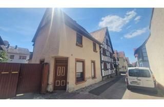 Einfamilienhaus kaufen in Mittelgasse 13, 69502 Hemsbach, Renovierungsbedürftiges Einfamilienhaus in ruhiger Lage von Hemsbach mit Garten zu verkaufen