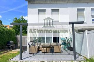 Haus mieten in 63069 Lauterborn, AS IMMOBILIEN: Furnished 3 BR / 2 bath end‑terrace house, fitted kitchen, home‑cinema, terrace yard
