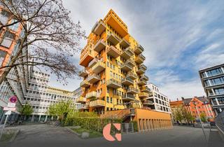 Lofts mieten in 80339 München, Wohnen in der zehnten Etage mit Gebirgsblick